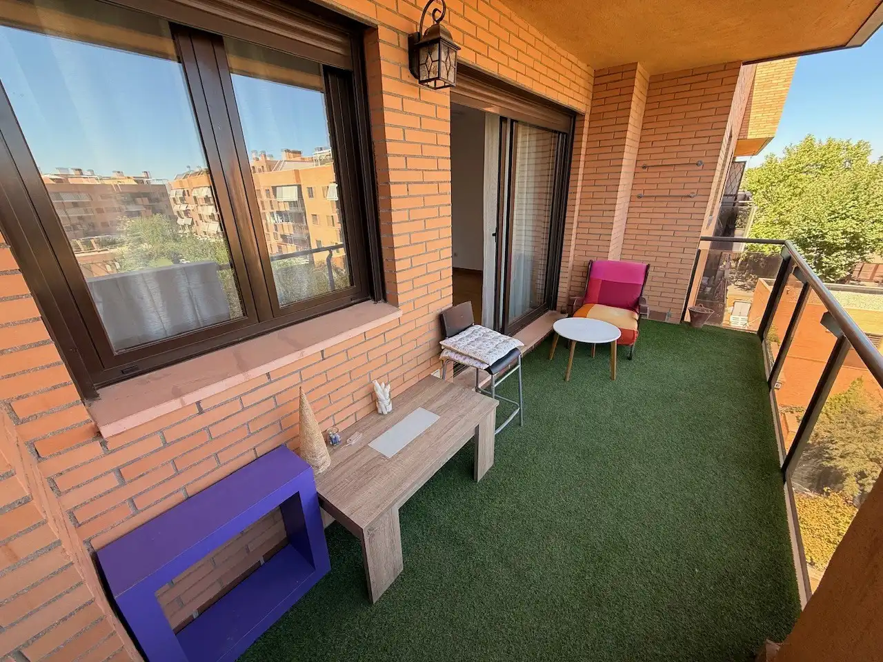 Terrassa de Àtic de lloguer en Yebes amb Aire condicionat, Terrassa i Traster
