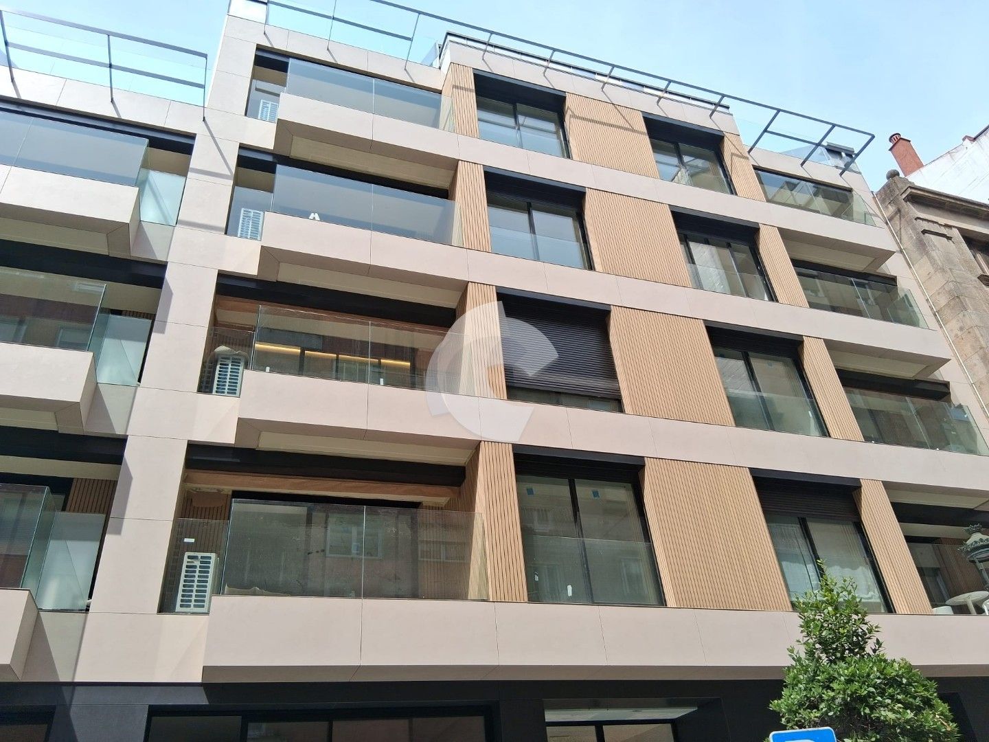 Vista exterior de Pis en venda en Vigo 