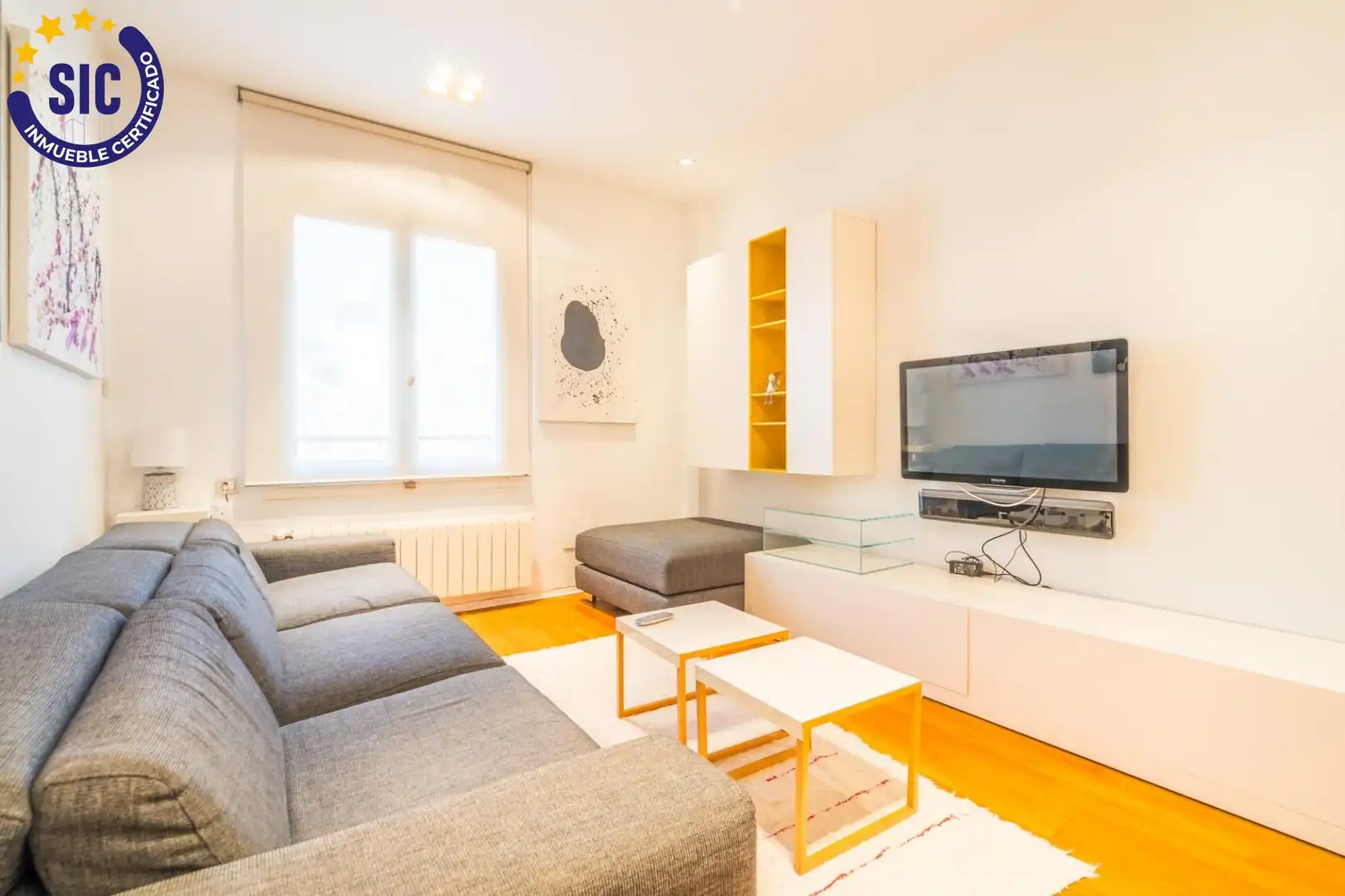 Sala de estar de Piso en venta en Valencia con Calefacción y Parquet