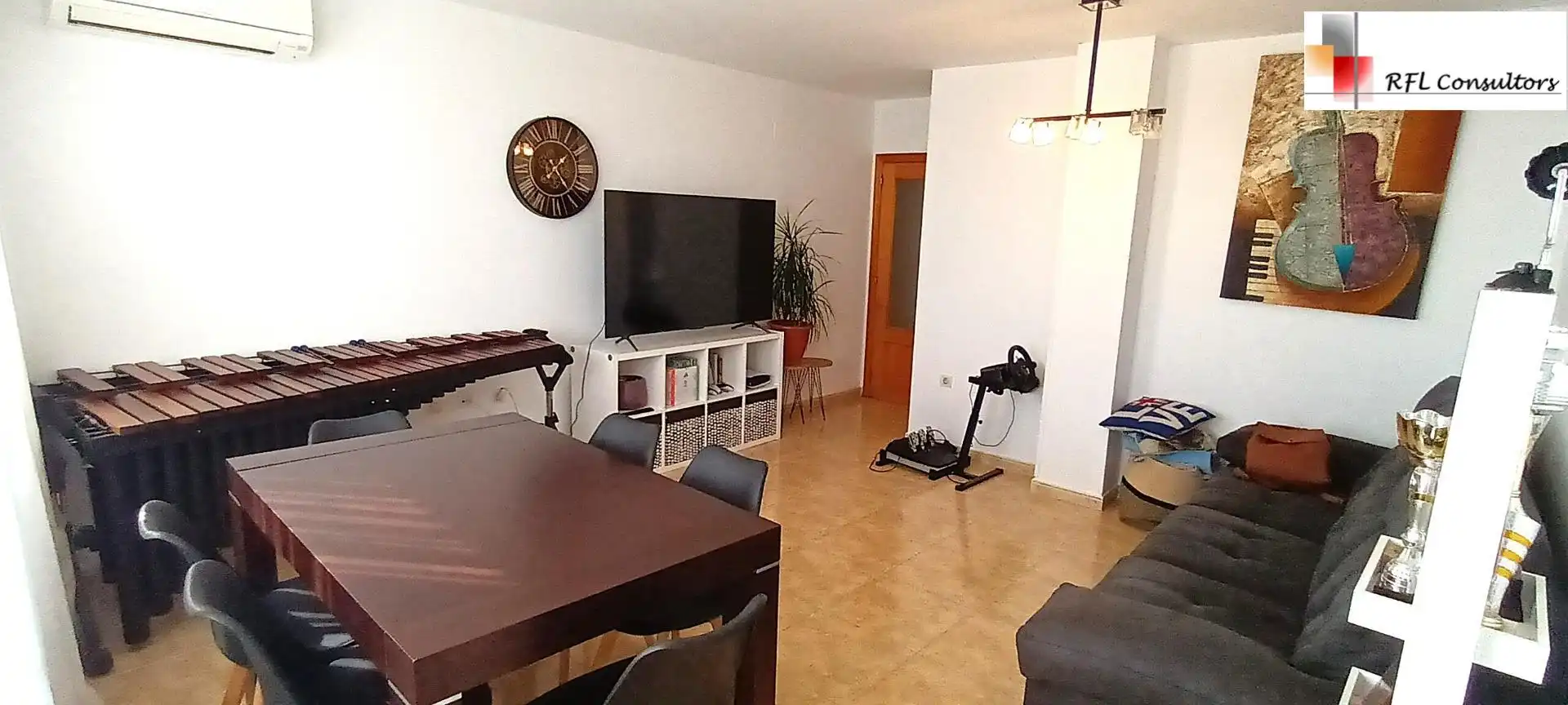 Wohnzimmer von Wohnungen zum Verkauf in Torreblanca mit Klimaanlage, Terrasse und Abstellraum