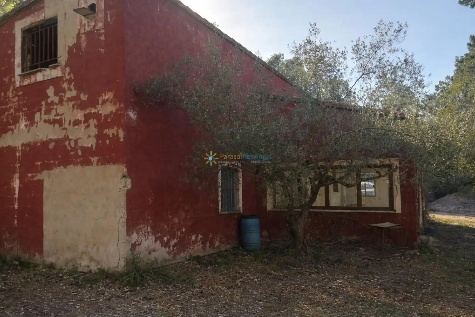 Vista exterior de Finca rústica en venda en Muro de Alcoy amb Jardí privat, Terrassa i Traster