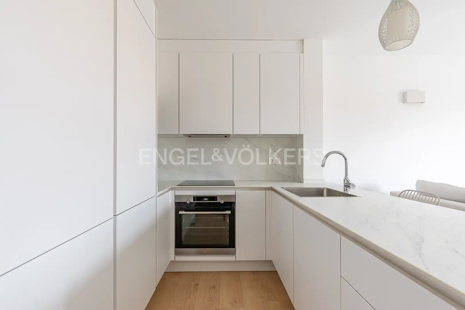 Küche von Wohnung zur Miete in Madrid mit Klimaanlage, Heizung und Terrasse