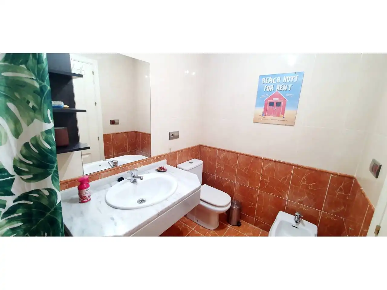 Bany de Apartament en venda en Vícar amb Aire condicionat, Calefacció i Terrassa