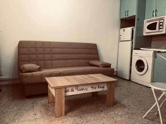 Living room of Apartments for sale in Madrid  with Heating, Furnished and Washing machine