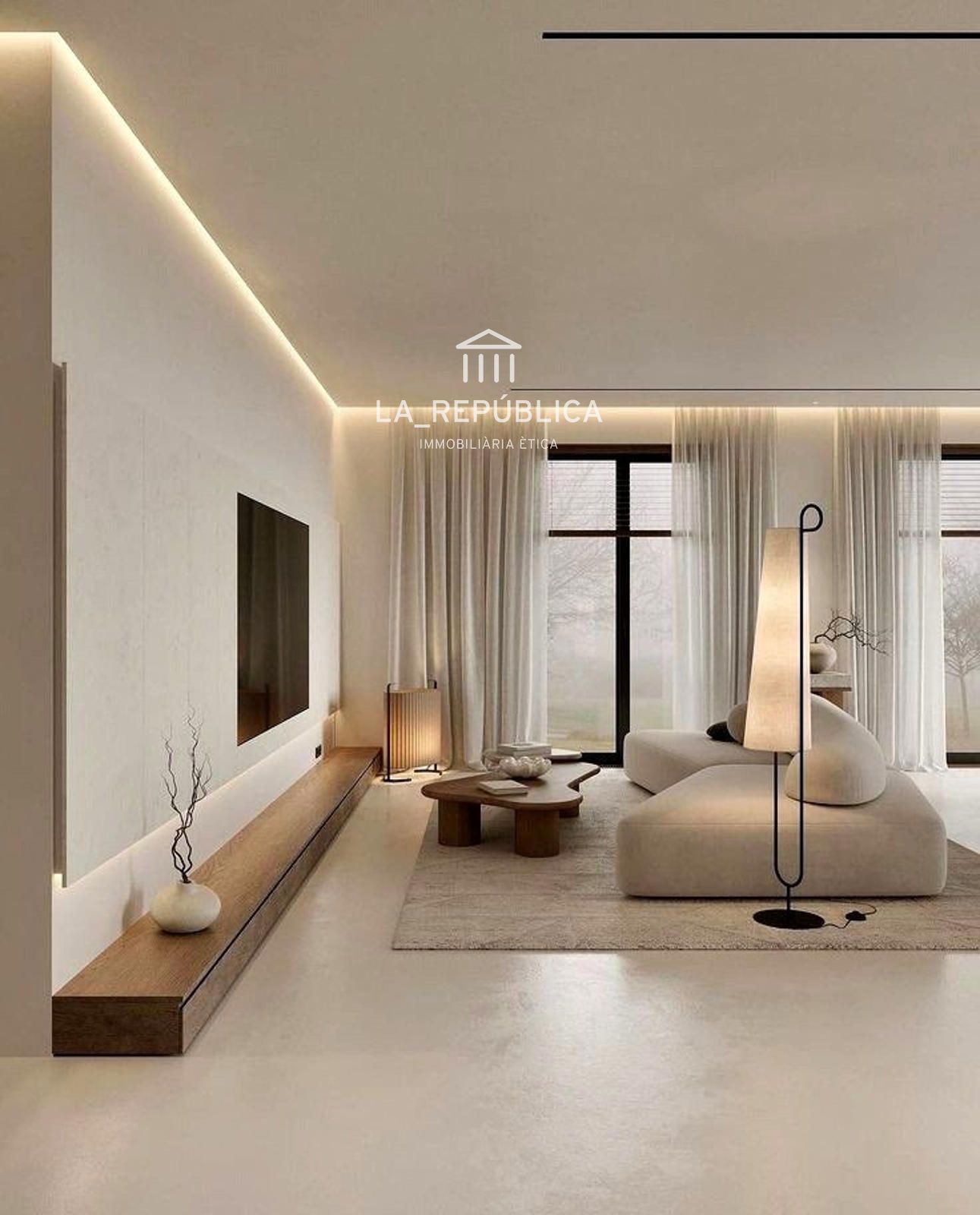 Living room of House or chalet for sale in Mataró  with Air Conditioner, Heating and Private garden