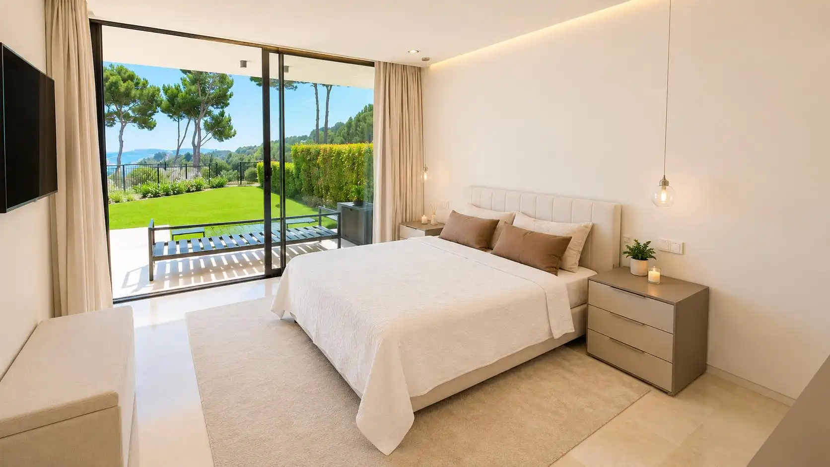 Bedroom of Ground floor for sale in Calvià  with Air Conditioner, Heating and Private garden