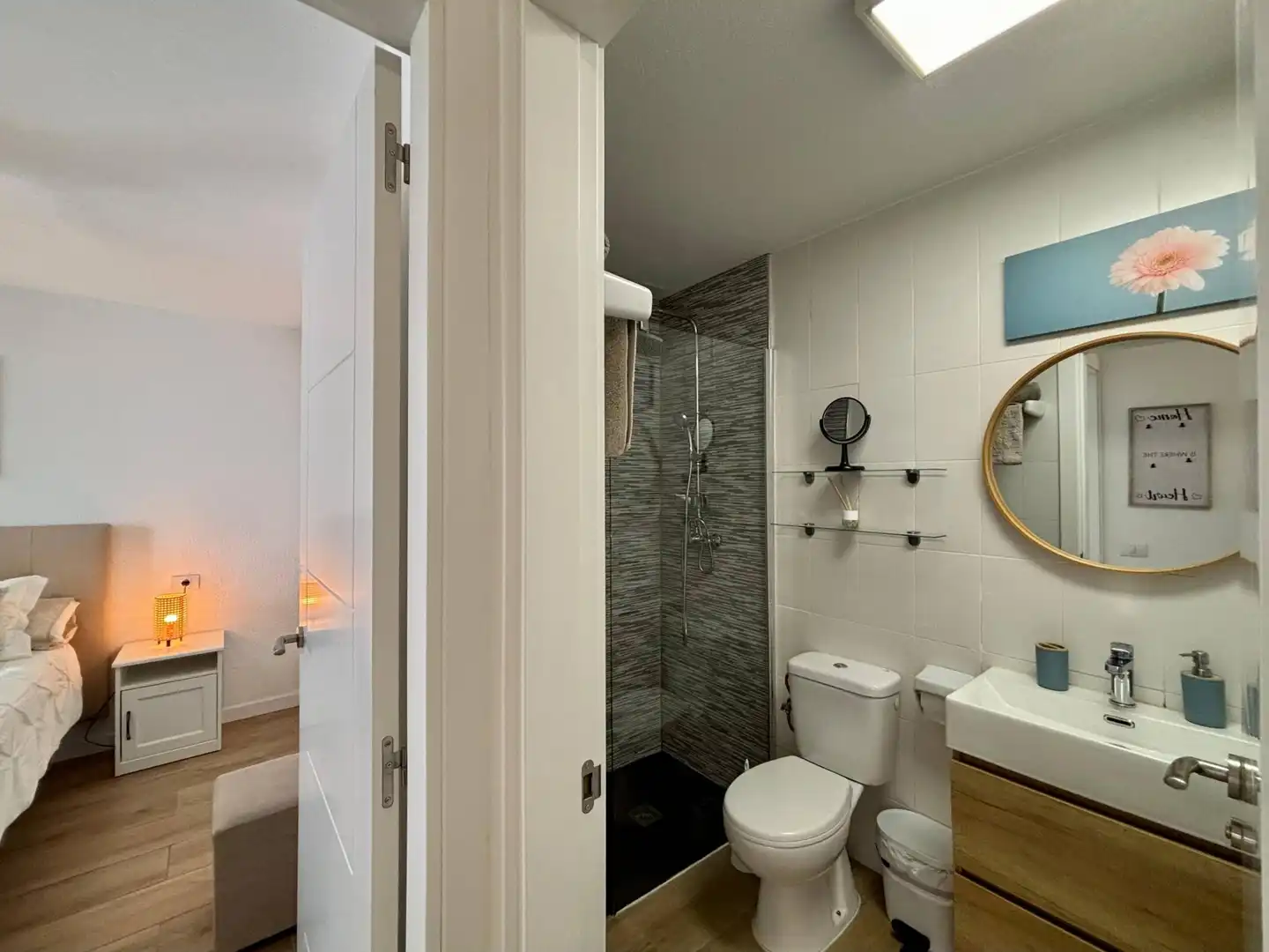 Bany de Apartament en venda en Antigua amb Jardí privat, Terrassa i Moblat