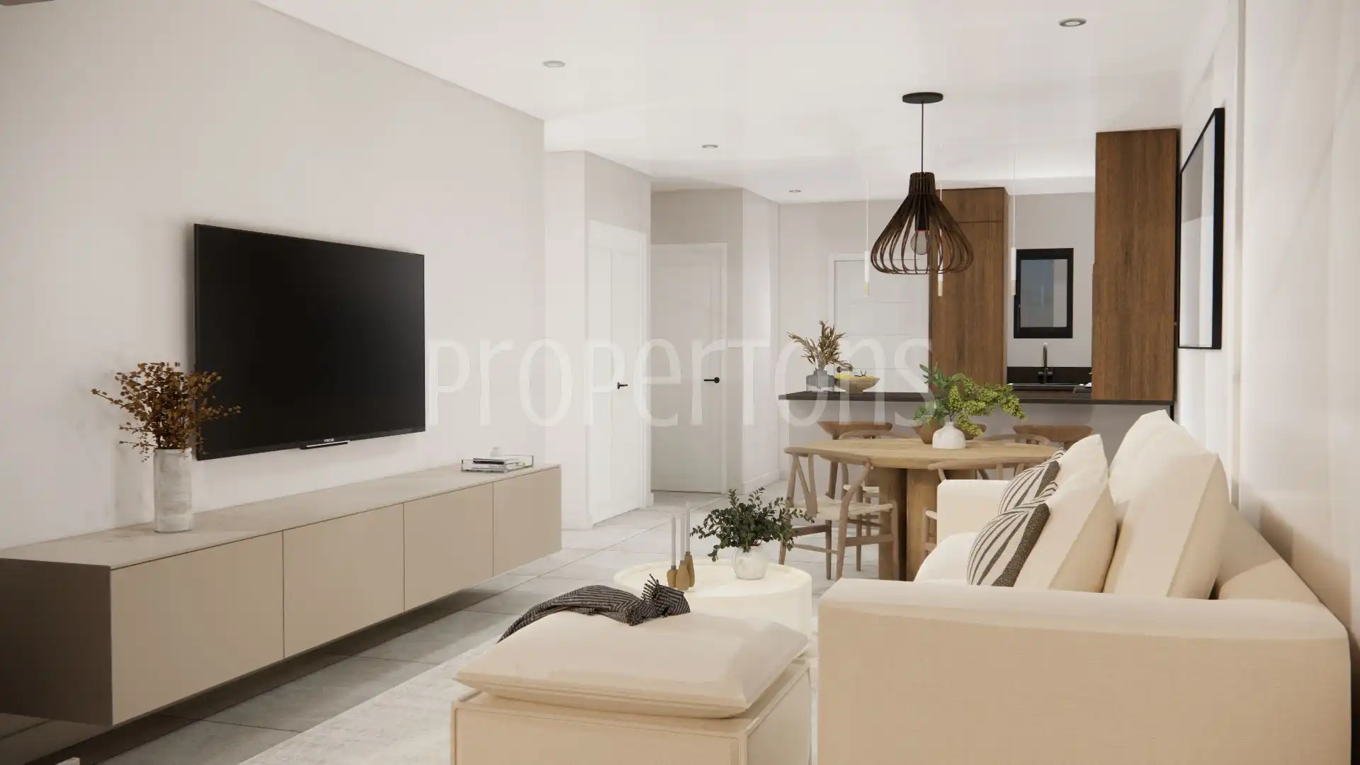 Living room of Flat for sale in Rojales