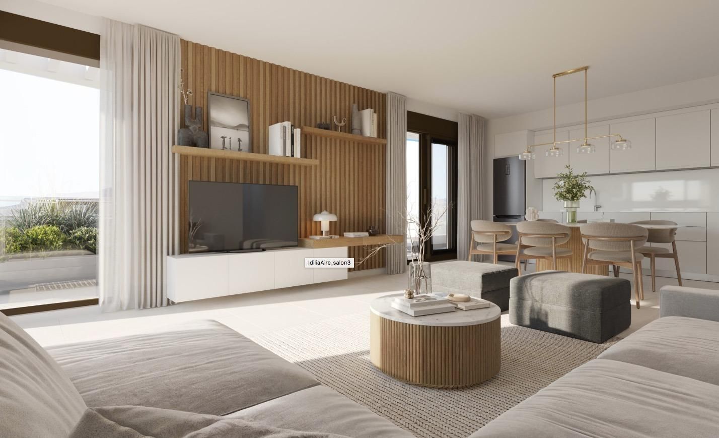 Living room of Apartment for sale in Rincón de la Victoria  with Air Conditioner, Heating and Terrace