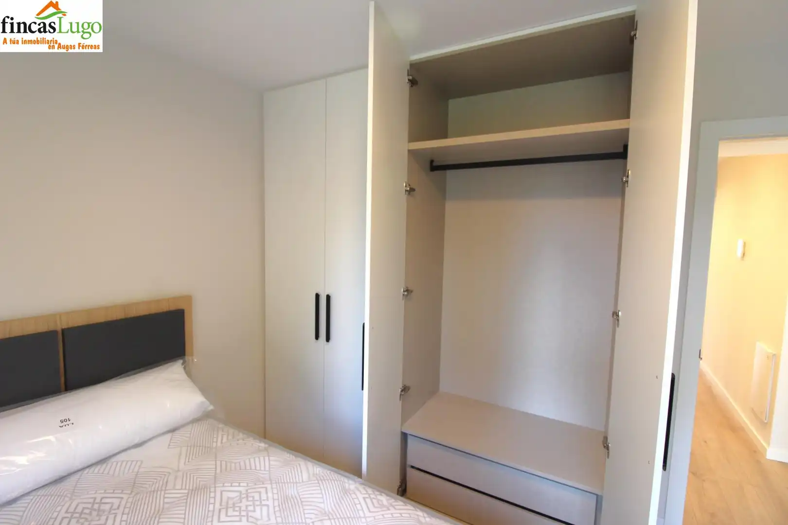 Bedroom of Apartments for rent in Lugo  with Heating and Furnished