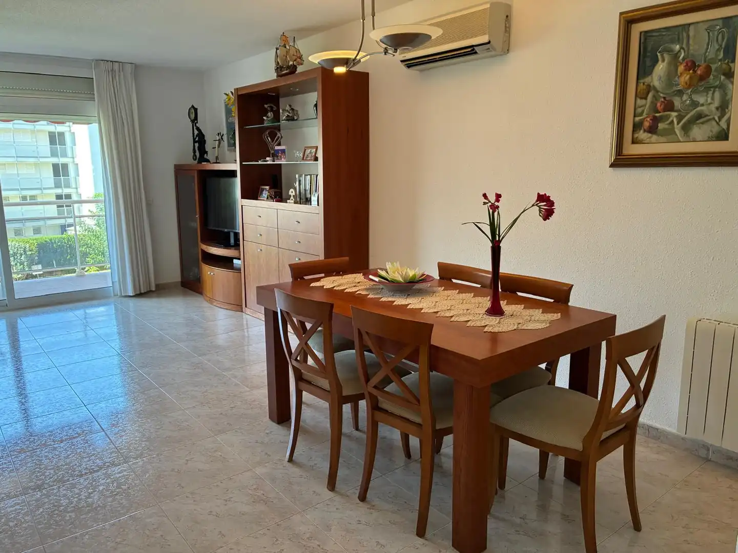 Menjador de Apartament en venda en Calonge i Sant Antoni amb Aire condicionat, Calefacció i Terrassa