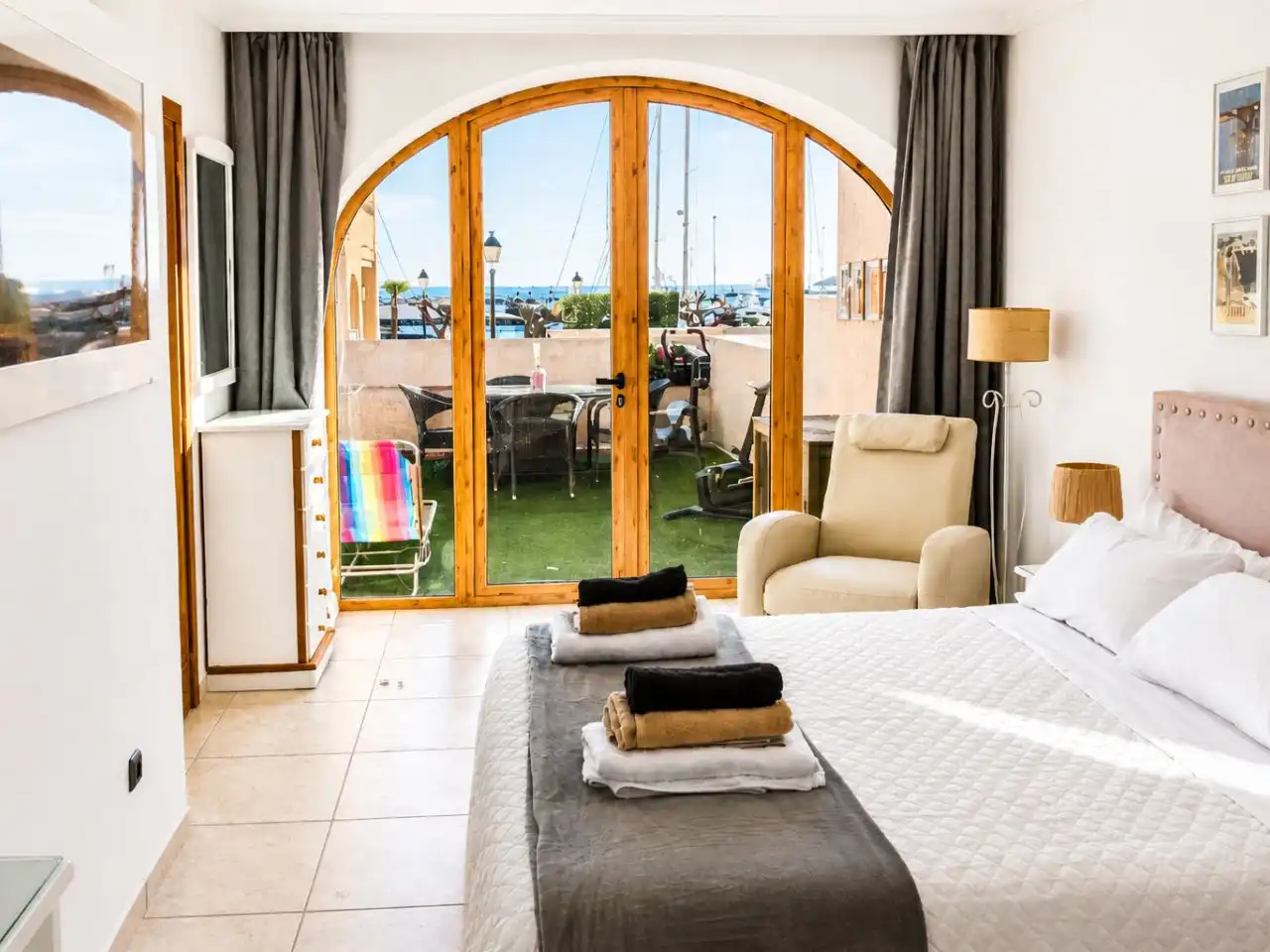 Terrace of Flat for rent in Mascarat