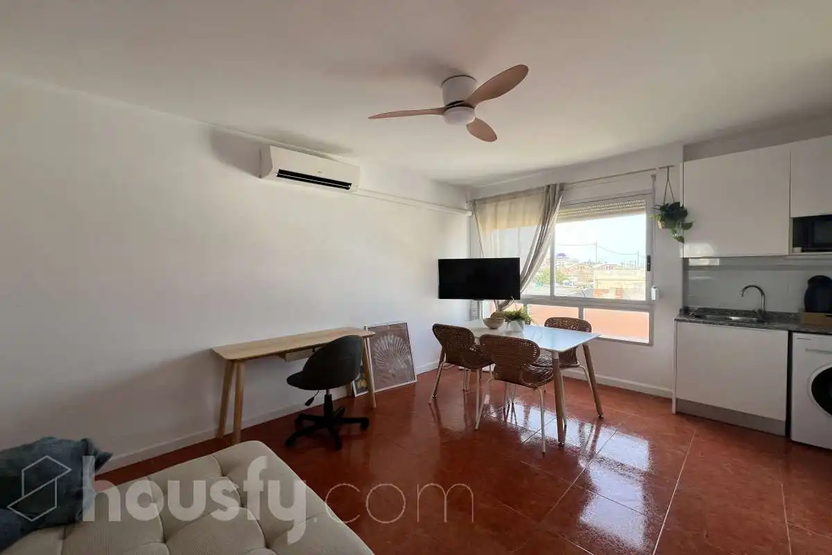 Sala de estar de Piso de alquiler en Gandia con Amueblado