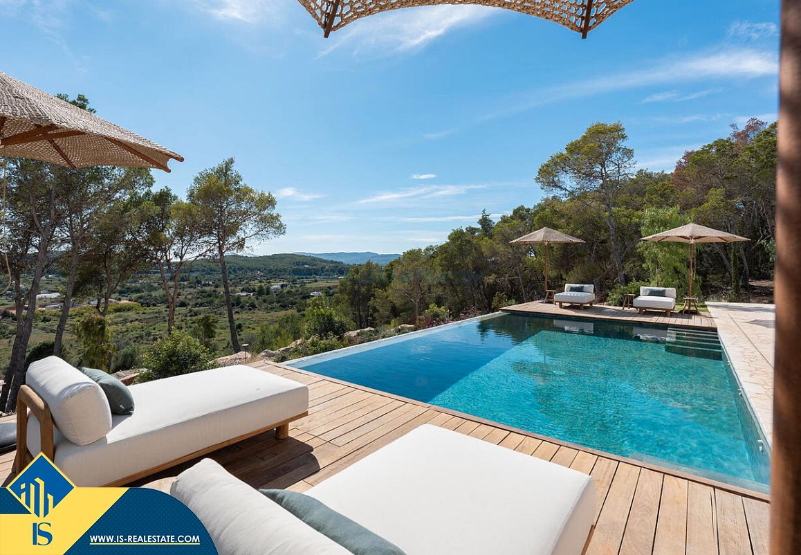 Piscina de Casa o xalet en venda en Santa Eulària des Riu amb Terrassa, Piscina i Moblat