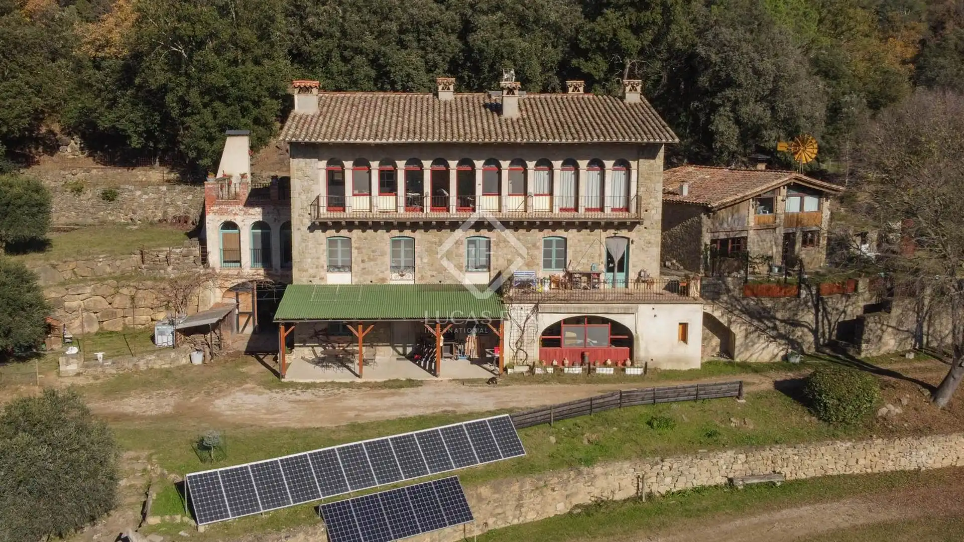 Exterior view of Country homes for sale in Banyoles  with Heating, Private garden and Terrace