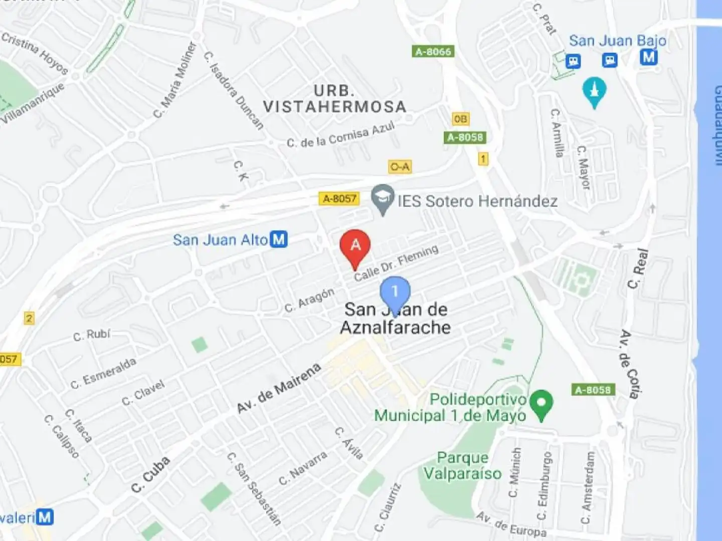 Vista exterior de Pis en venda en Barrio Alto