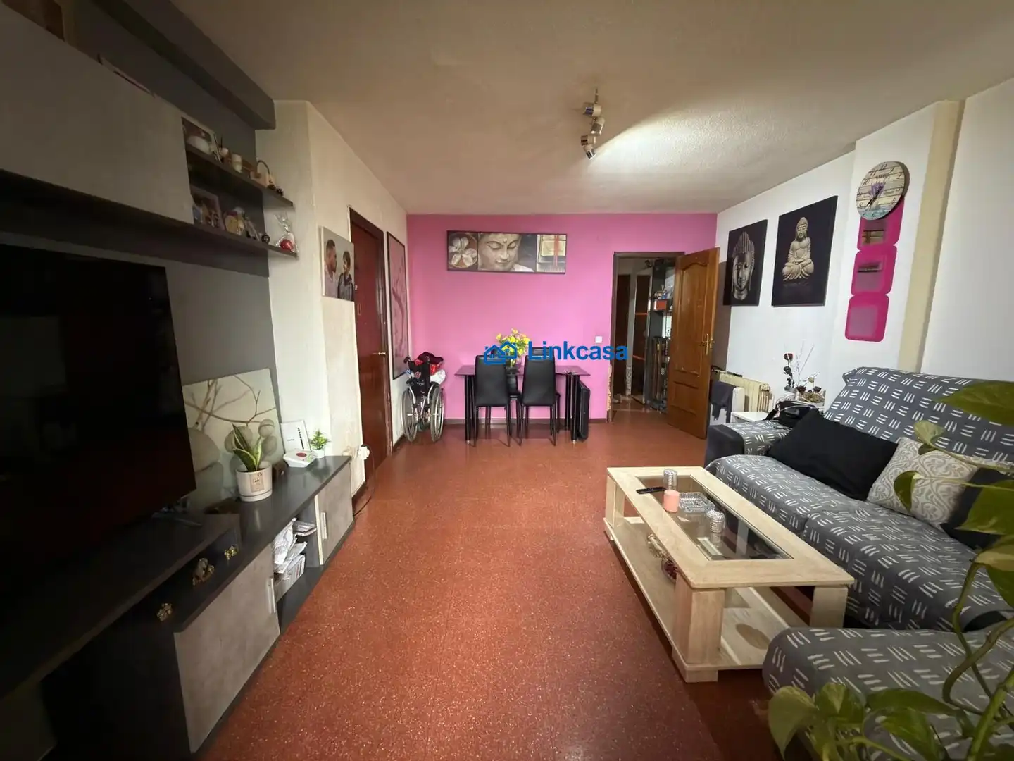 Living room of Flat for sale in Fuenlabrada  with Air Conditioner, Heating and Balcony