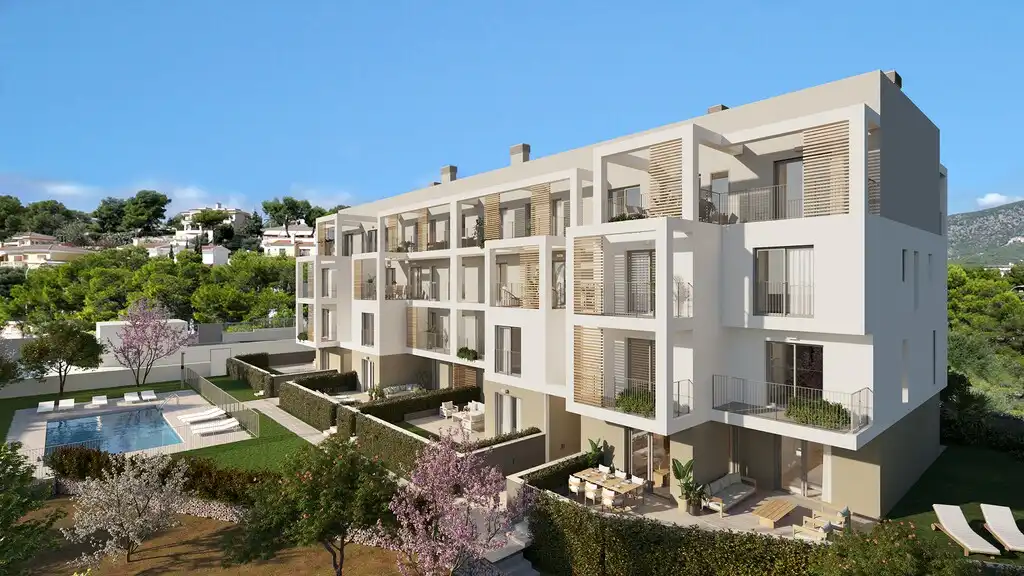 Vista exterior de Apartament en venda en Calvià amb Aire condicionat, Calefacció i Terrassa