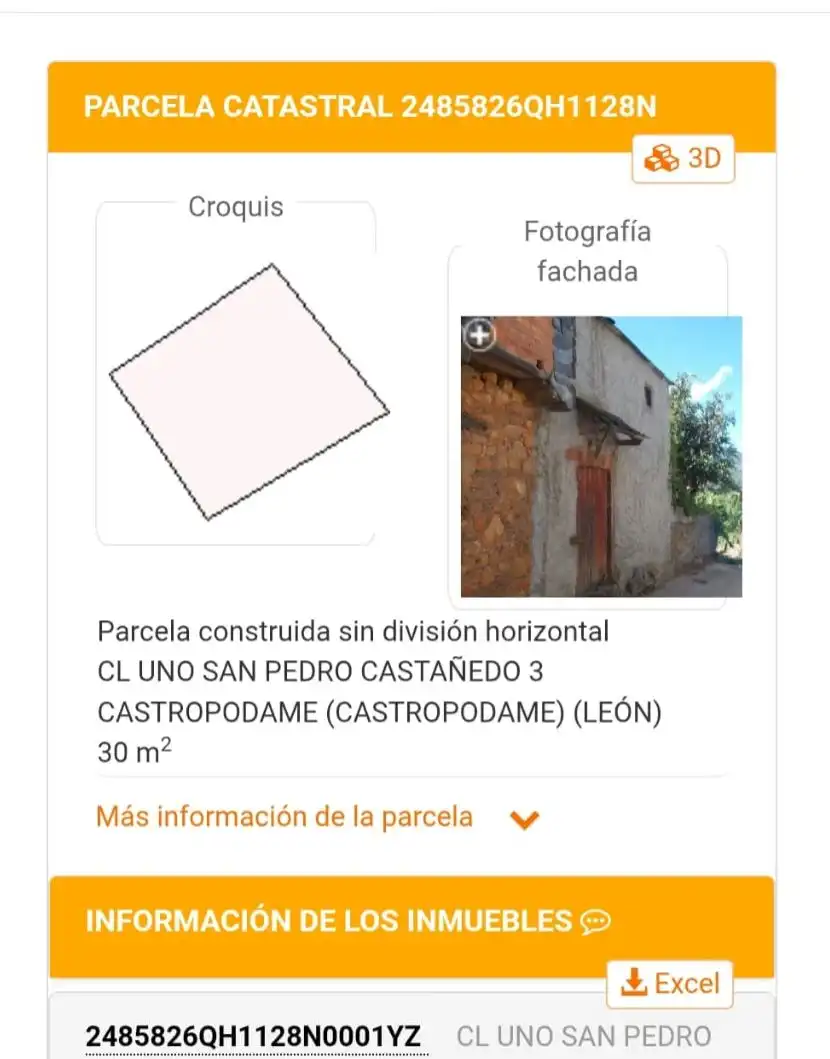 Land for sale in Castropodame