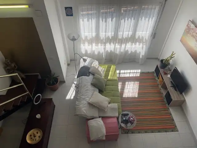 Wohnzimmer von Maisonette zum Verkauf in Banyoles mit Balkon