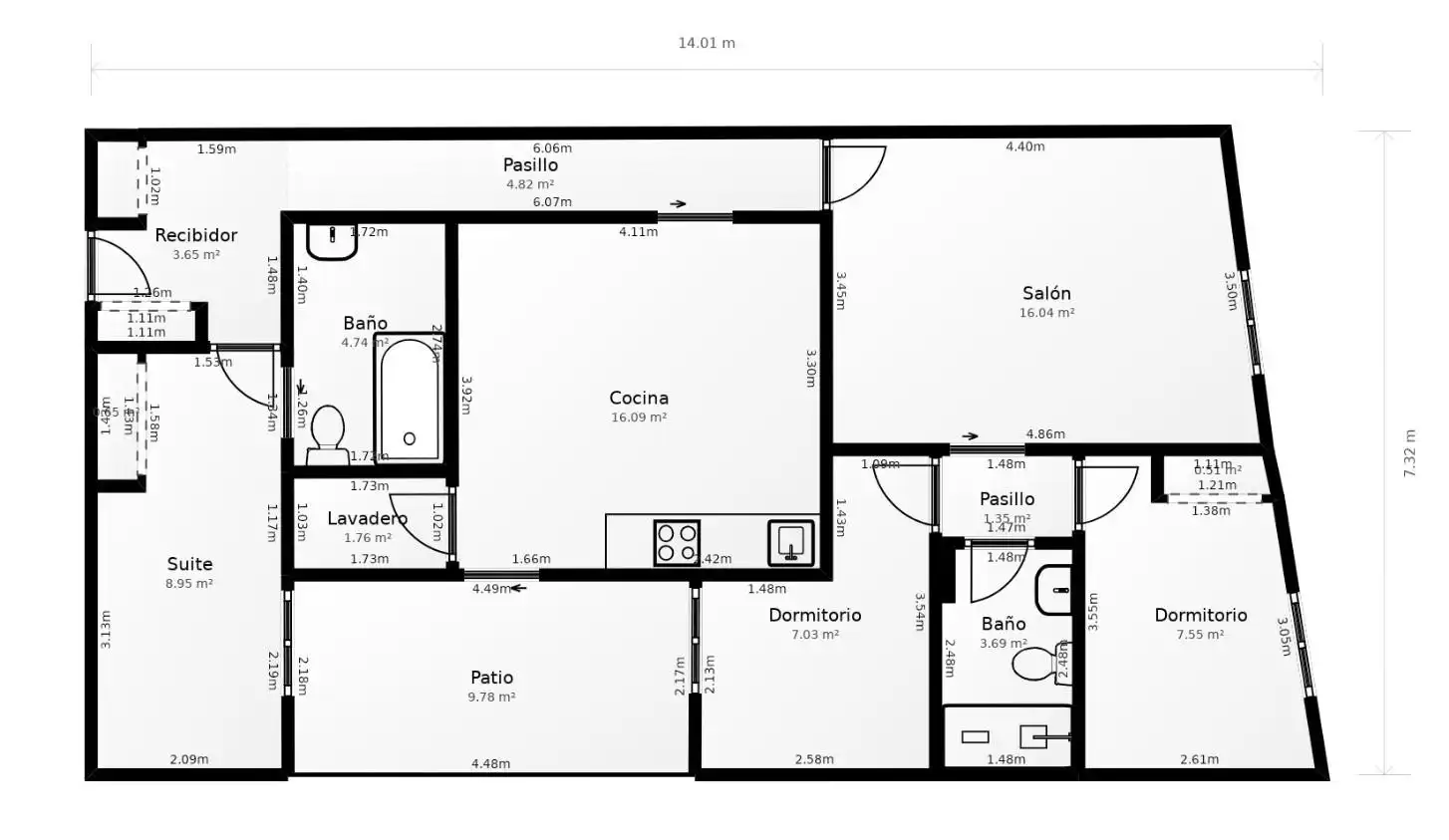 Apartments for sale in Torrevieja  with Furnished