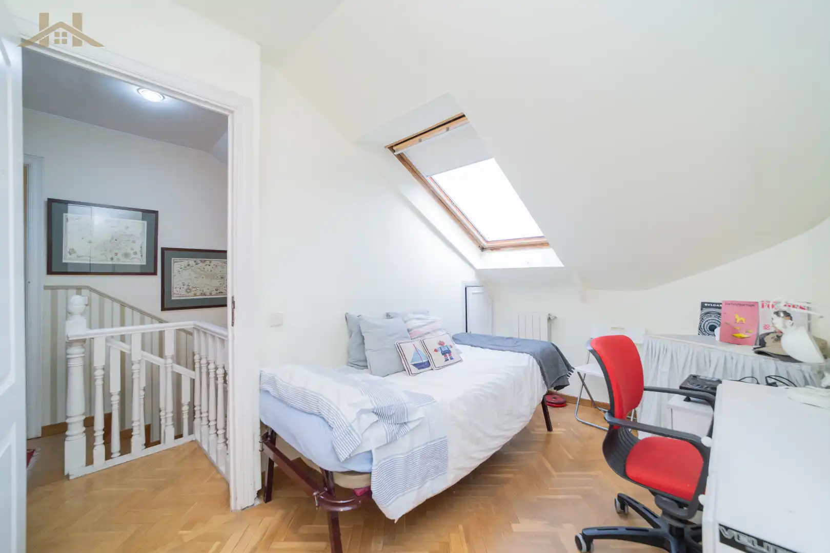 Bedroom of Duplexes for sale in Madrid  with Air Conditioner, Heating and Storage room
