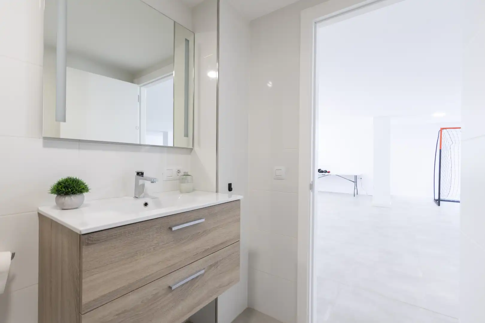 Badezimmer von Haus oder Chalet zum Verkauf in Los Realejos mit Privatgarten, Terrasse und Abstellraum