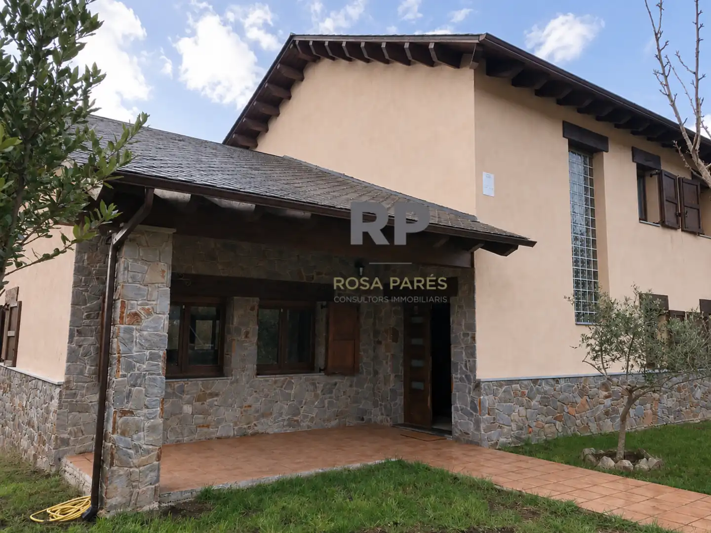 Vista exterior de Casa o xalet en venda en Seva amb Calefacció i Jardí privat