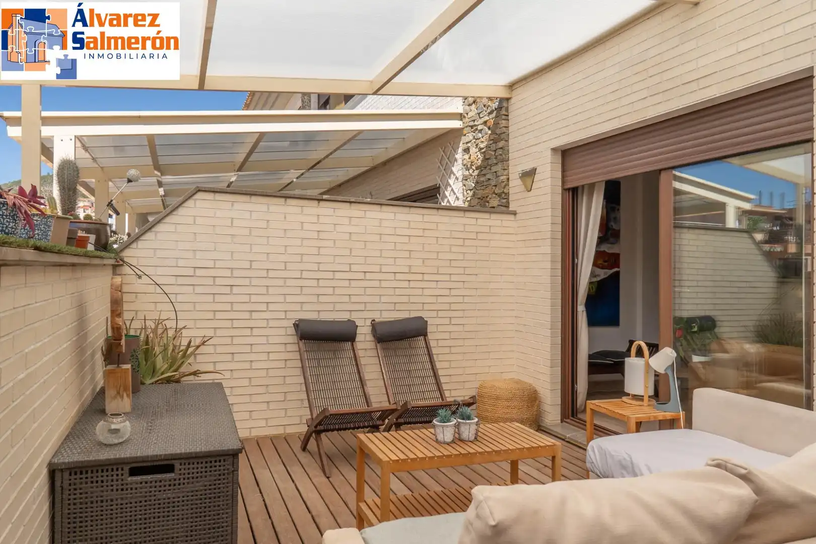 Terraza de Casa adosada en venta en Granada con Aire acondicionado y Terraza