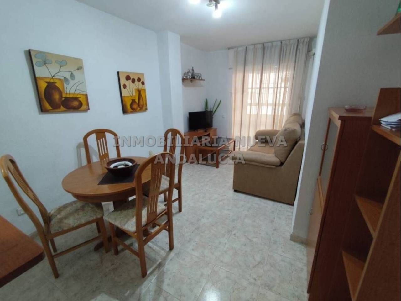 Living room of Flat to rent in  Almería Capital  with Air Conditioner, Heating and Furnished