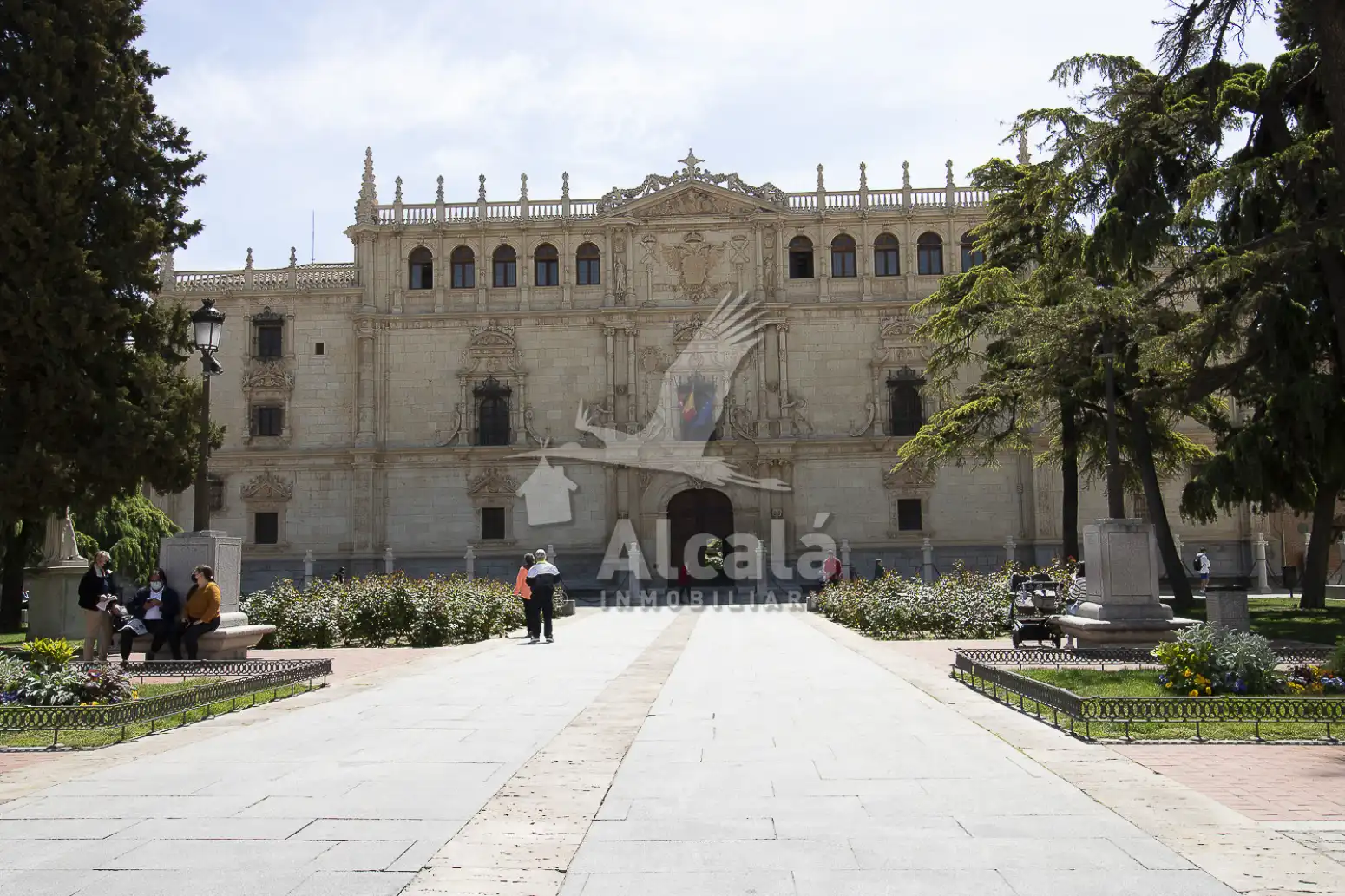 Vista exterior de Piso en venta en Alcalá de Henares con Aire acondicionado, Calefacción y Parquet