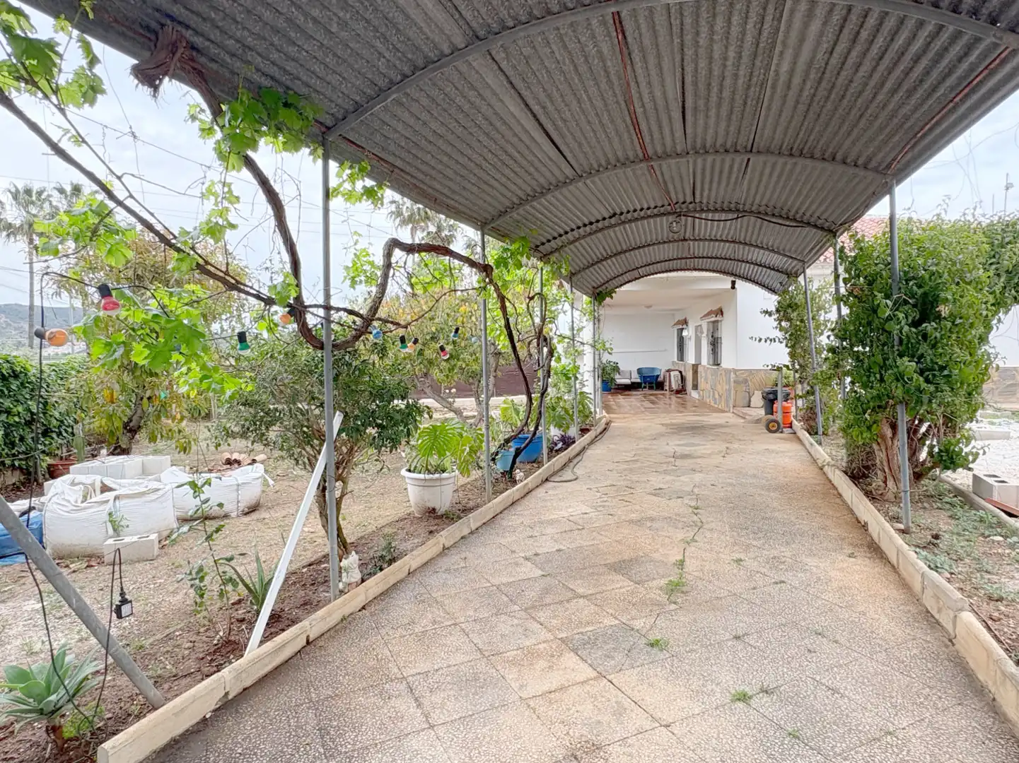 Terrasse von Country house zum Verkauf in Alhaurín de la Torre mit Klimaanlage, Privatgarten und Terrasse