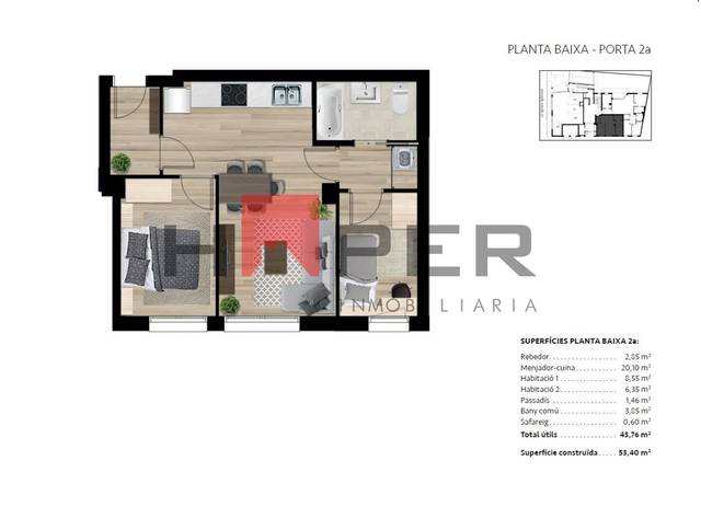 Piso en Venta en Montblanc en Poble Nou