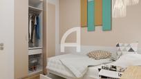 Bedroom of Flat for sale in  Madrid Capital  with Air Conditioner