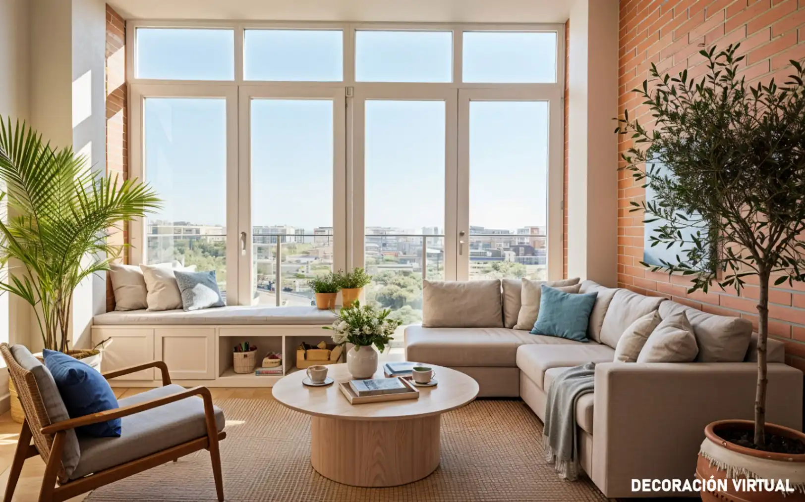 Sala de estar de Apartamento en venta en Paterna con Aire acondicionado, Calefacción y Terraza