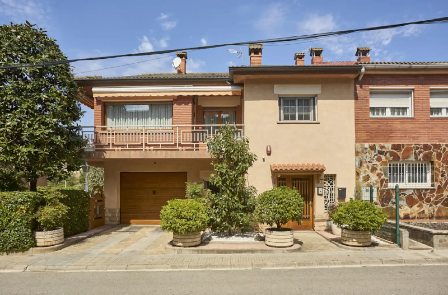 Vista exterior de Casa o chalet en venta en Monistrol de Montserrat con Aire acondicionado, Calefacción y Jardín privado
