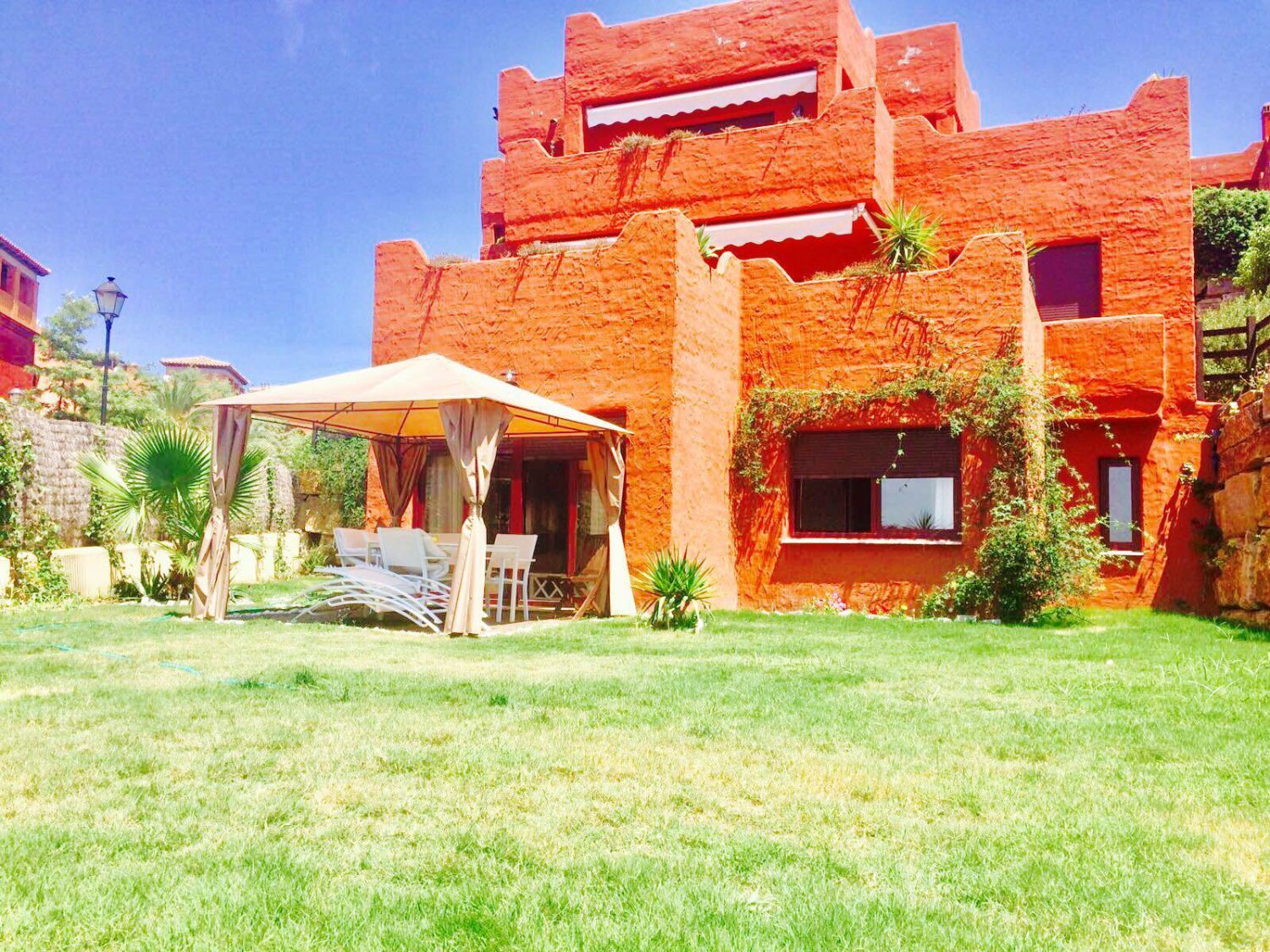 Garden of Apartment to rent in Casares  with Terrace and Community pool