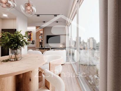 Sala d'estar de Àtic en venda en  Madrid Capital amb Aire condicionat, Calefacció i Jardí privat