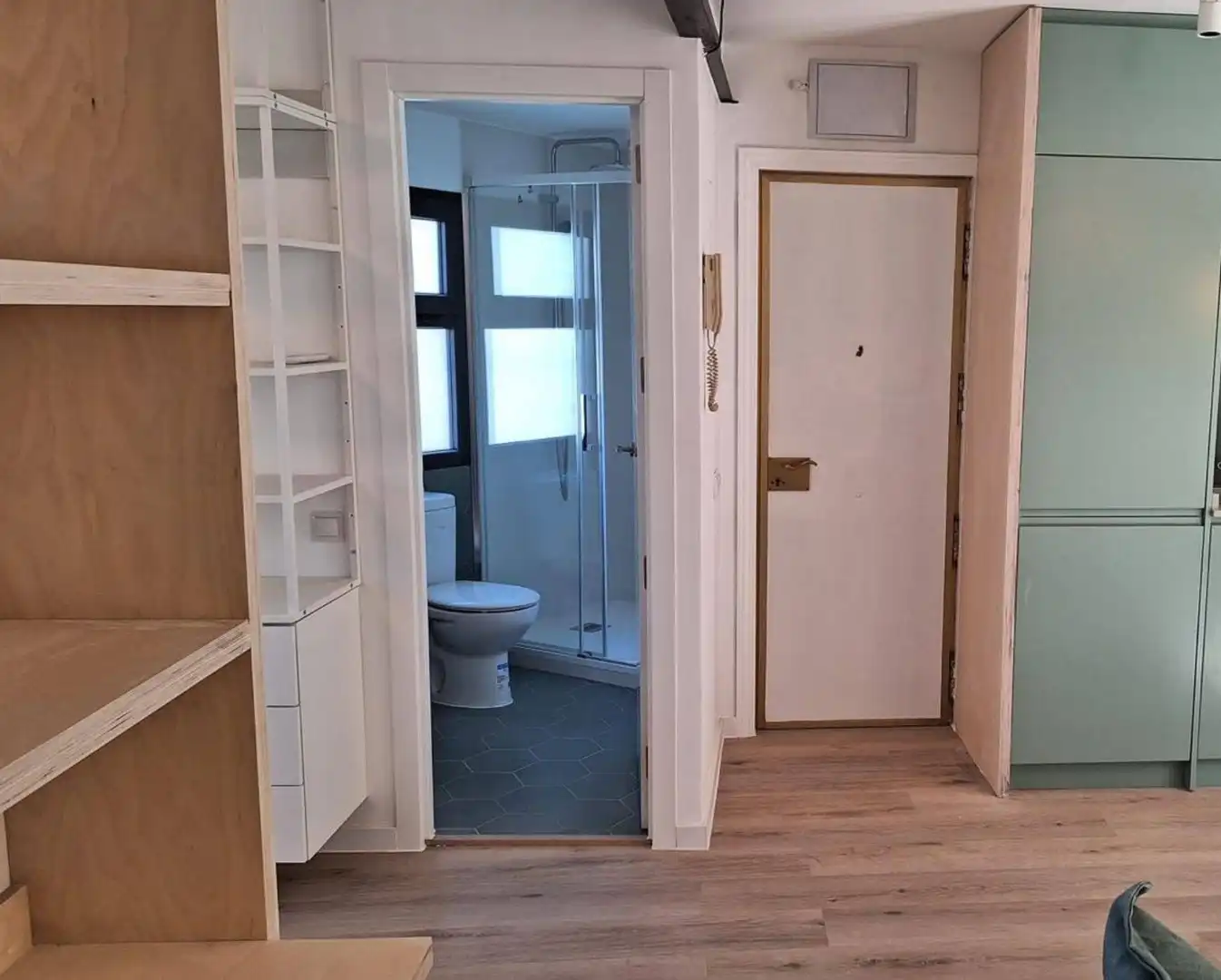 Baño de Apartamento de alquiler en Madrid con Amueblado y Balcón
