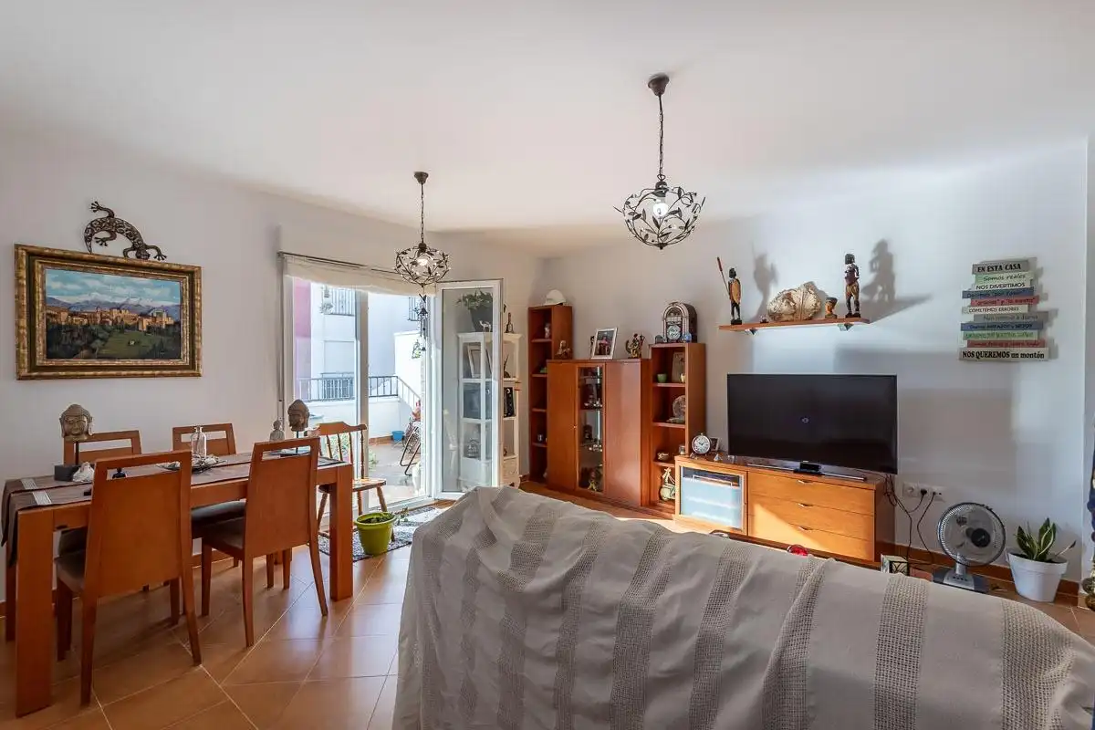Sala d'estar de Pis en venda en Las Gabias amb Terrassa i Traster