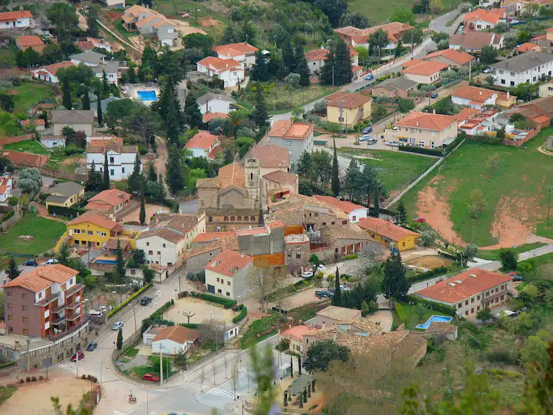 Vista exterior de Casa o chalet en venta en Bigues i Riells del Fai con Aire acondicionado, Calefacción y Jardín privado