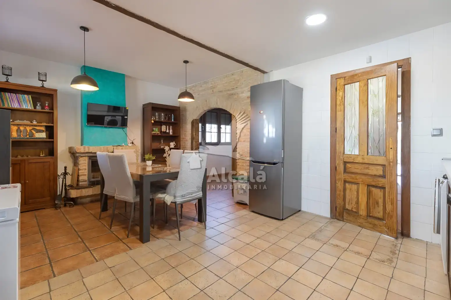 Kitchen of Houses for sale in Matarrubia  with Heating and Swimming Pool