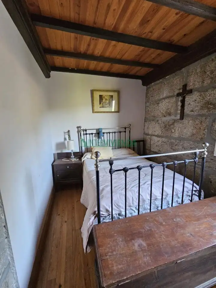 Habitación de Finca rústica en venta en A Cañiza   con Calefacción, Jardín privado y Terraza