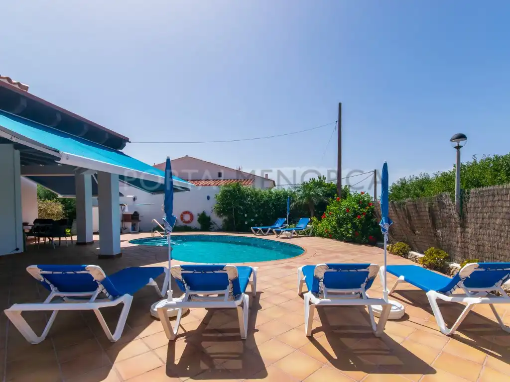 Swimming pool of Houses for sale in Alaior  with Air Conditioner and Swimming Pool