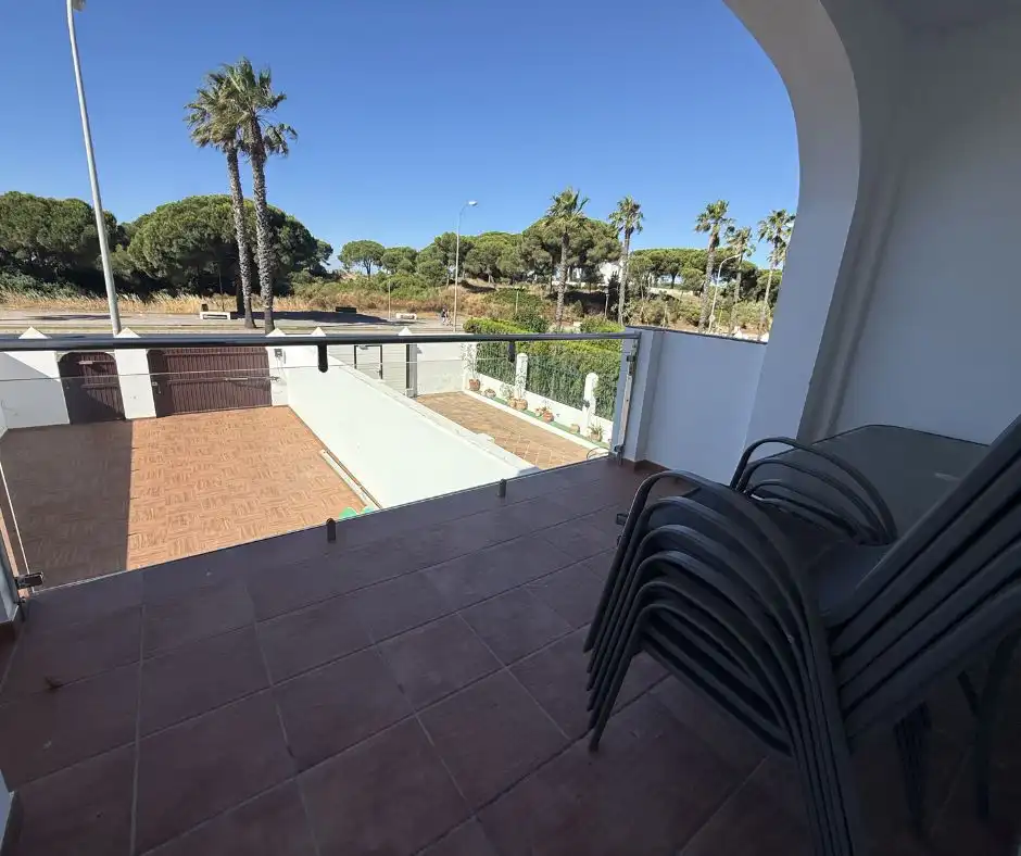 Terraza de Casa o chalet de alquiler en El Portil con Aire acondicionado, Terraza y Amueblado