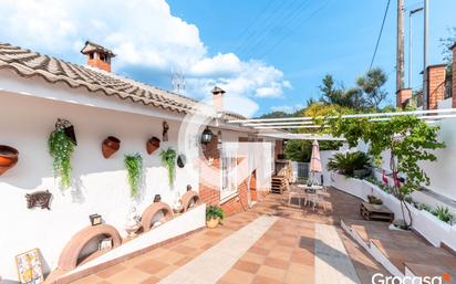 Exterior view of House or chalet for sale in Cervelló  with Air Conditioner, Heating and Private garden
