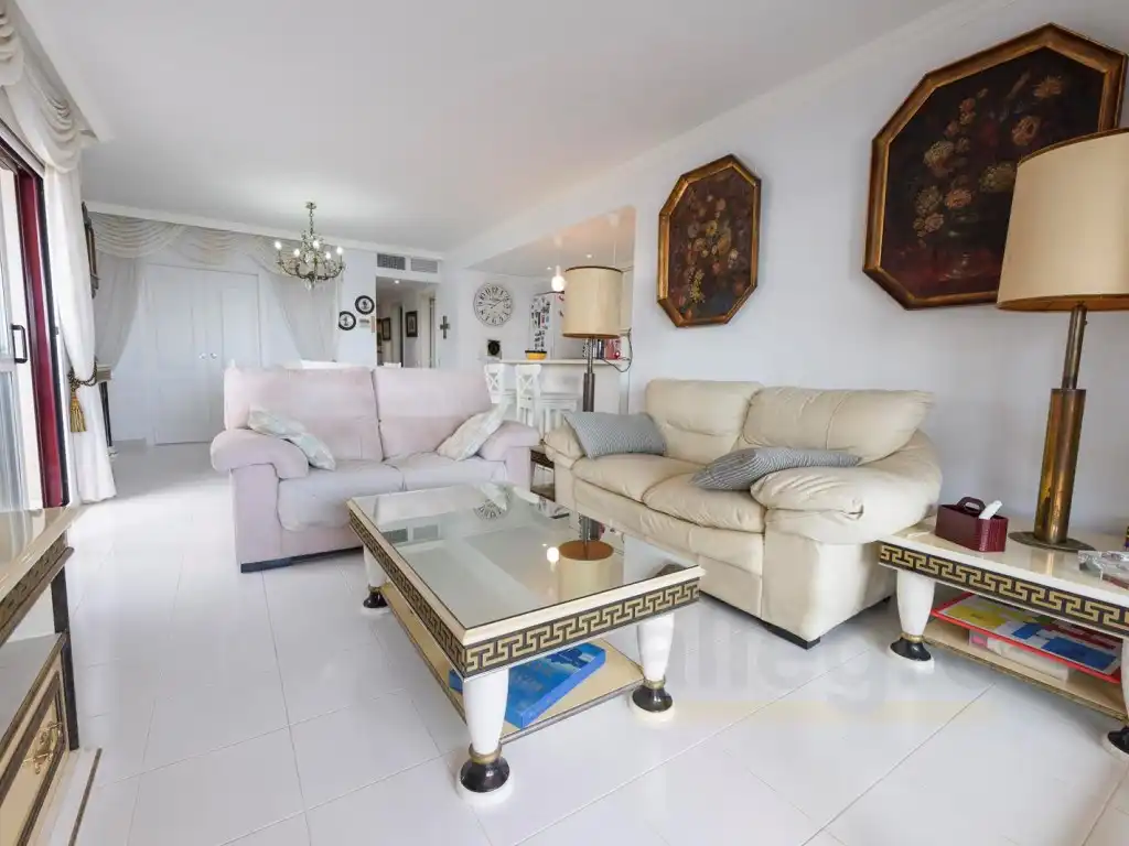 Sala de estar de Apartamento en venta en Calpe / Calp