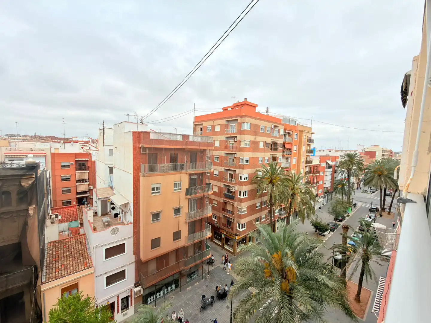 Exterior view of Flat for rent in Valencia  with Air Conditioner, Heating and Furnished