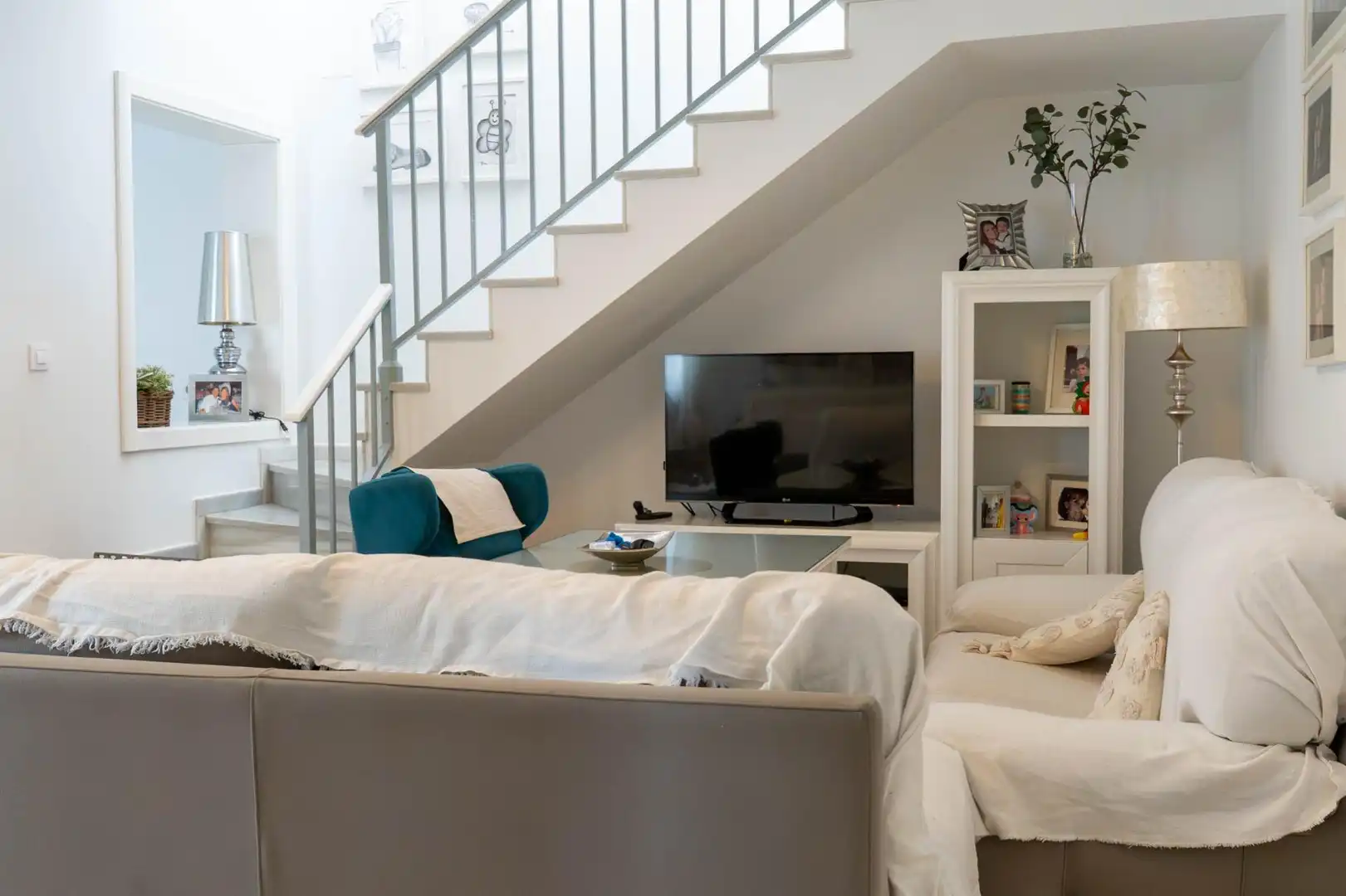 Living room of Houses for sale in Carrión de los Céspedes  with Air Conditioner and Heating