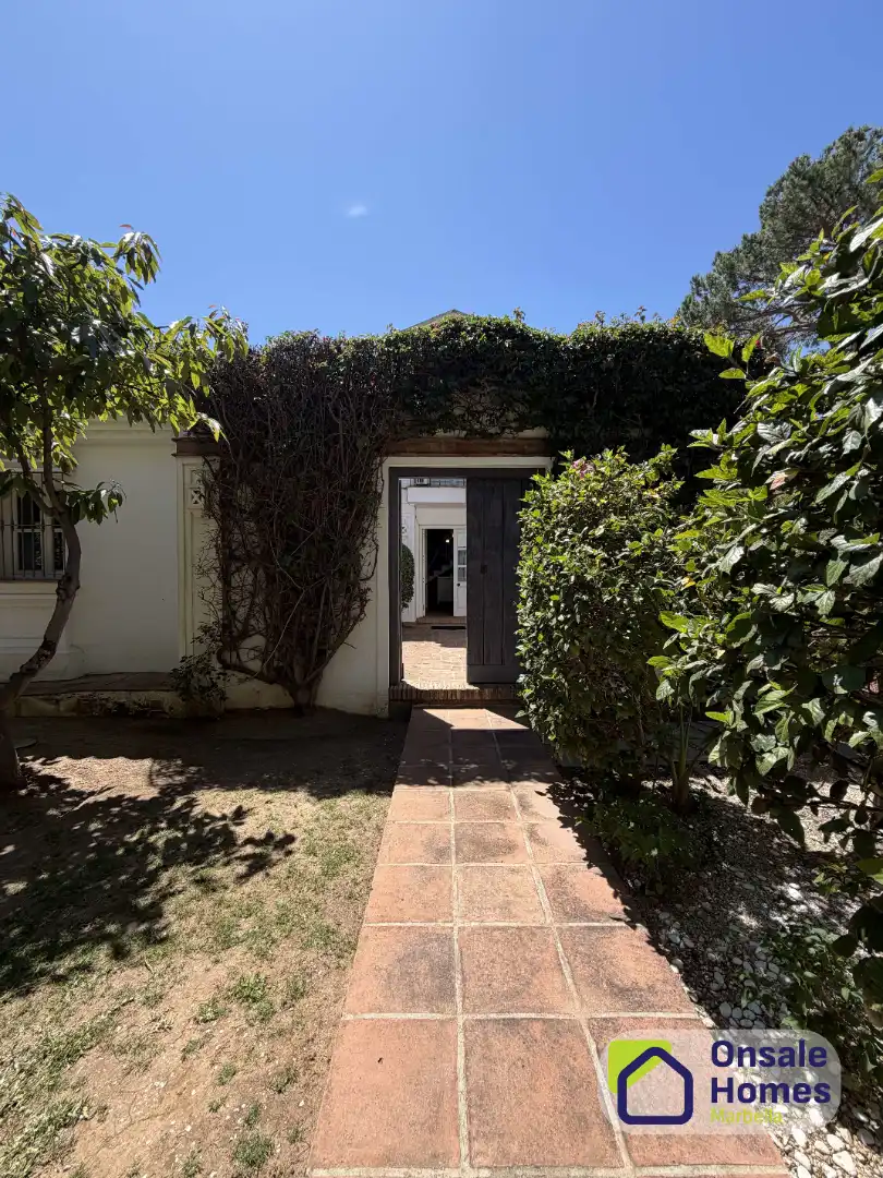 Garden of Houses for rent in Marbella  with Air Conditioner, Private garden and Terrace